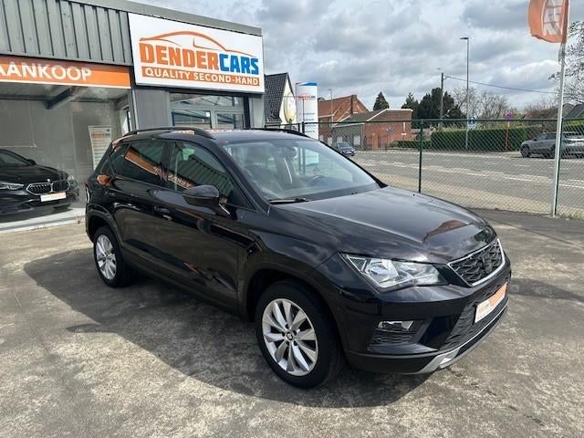 Seat Ateca, 1.5TSI, 2020, Automaat, Camera + Garantie, Automaat, 1498 cc, Ateca, Zwart