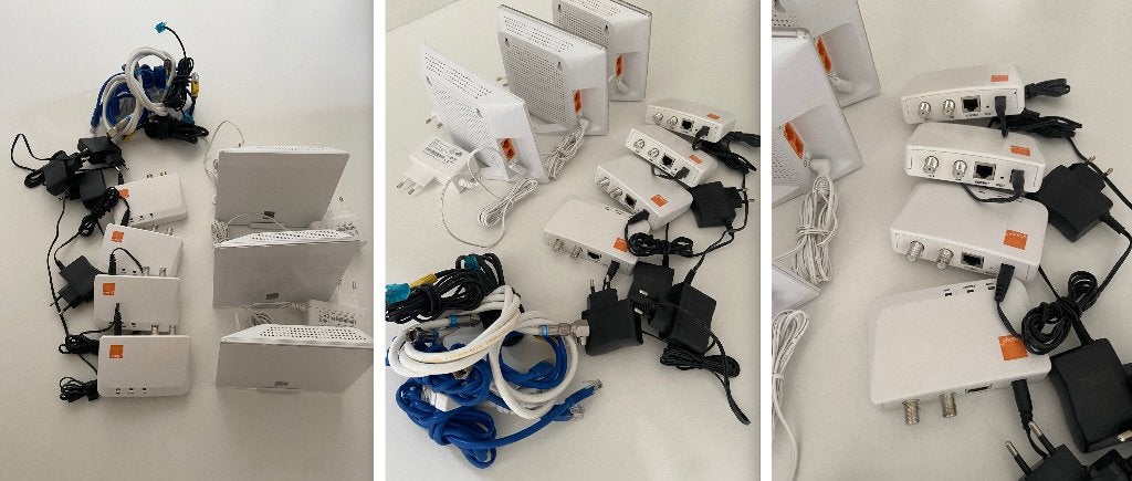 3 amplificateurs Wi-Fi Orange Mesh, Informatique & Logiciels, Enlèvement ou Envoi, Comme neuf, Orange