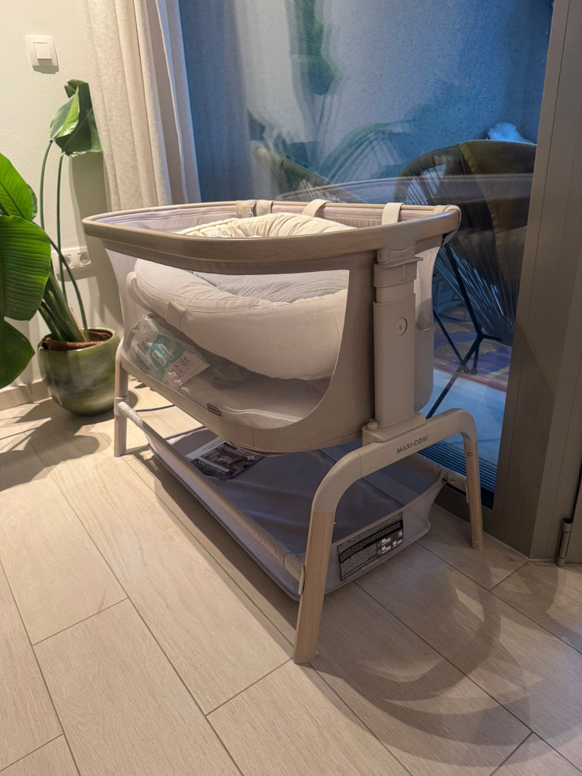 Maxi-cosi iora co sleeper, 70 tot 85 cm, Zo goed als nieuw, Minder dan 140 cm, Ophalen
