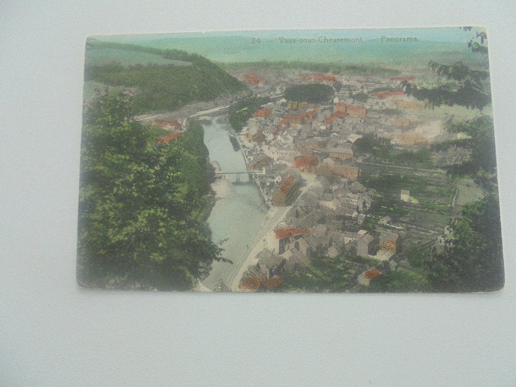 vaux-sous-chévremont-panorama, Envoi, Avant 1920, Affranchie, Liège