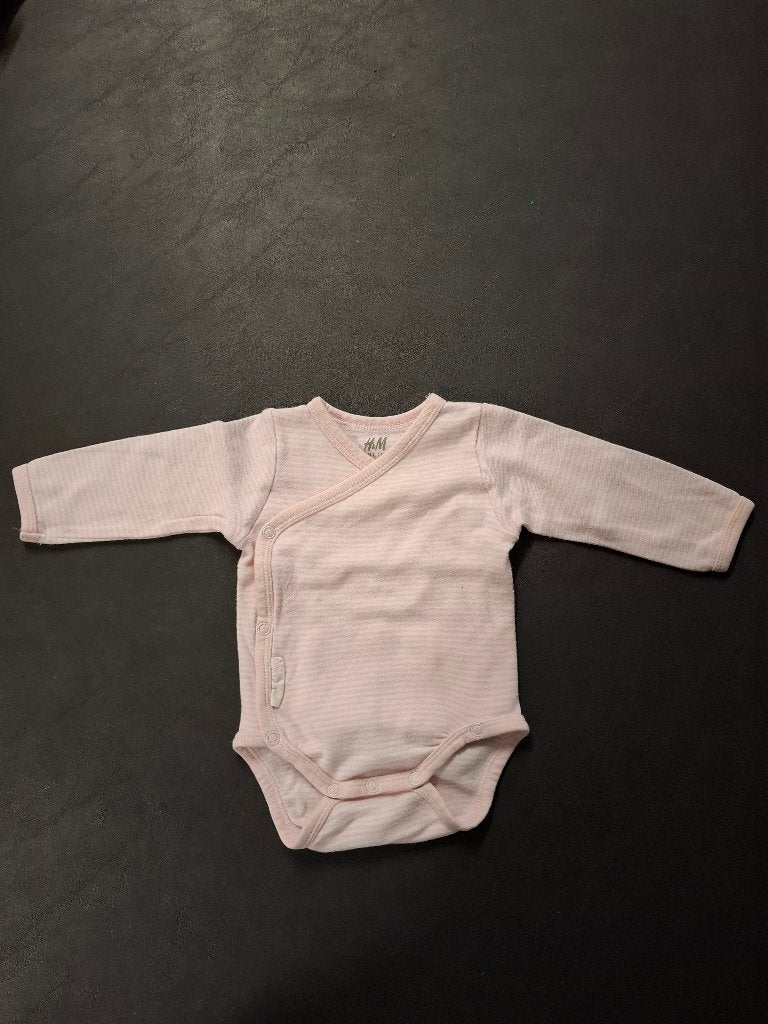 Baby romper 1 - 2 maanden, Kinderen en Baby's, Babykleding | Maat 56, Gebruikt, Meisje, H&M, Ophalen of Verzenden