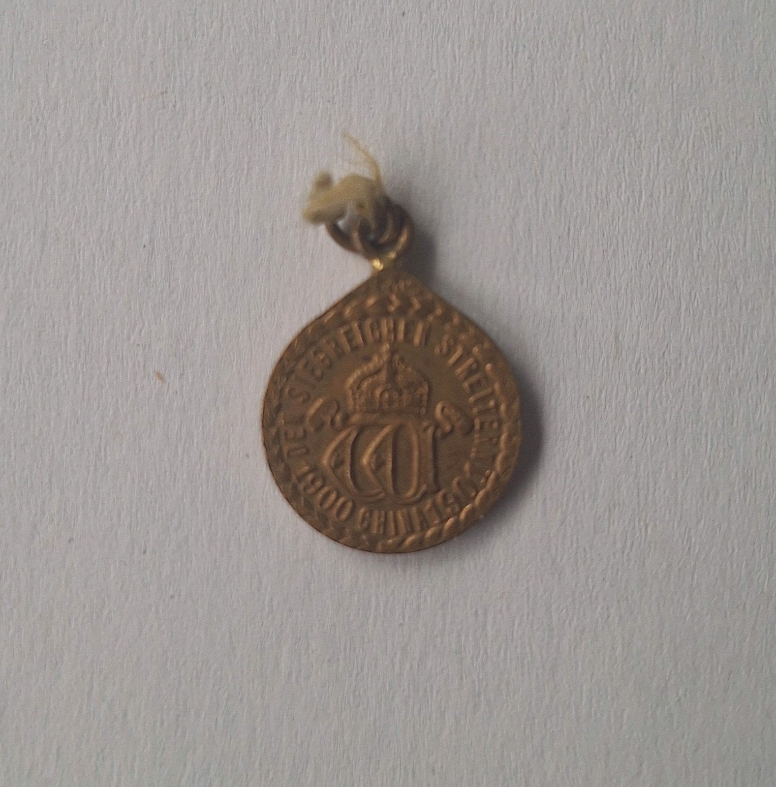 Médaille miniature allemande Chine, Enlèvement ou Envoi