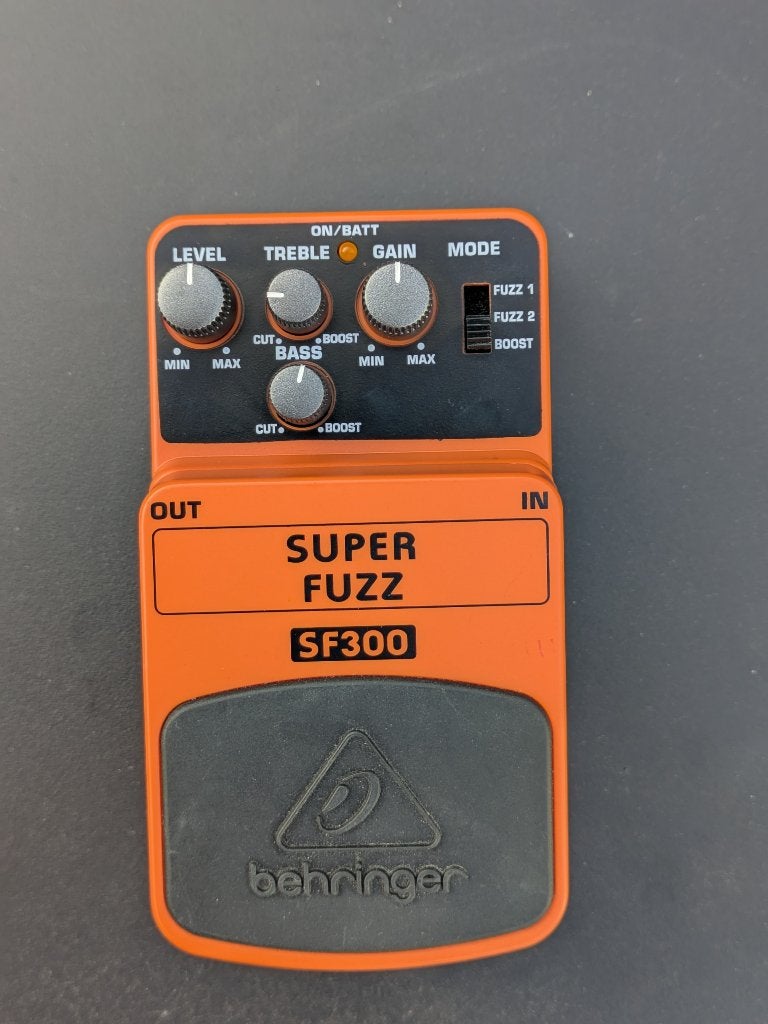 Behringer SF300 Super Fuzz, Muziek en Instrumenten, Ophalen of Verzenden, Gebruikt, Distortion, Overdrive of Fuzz