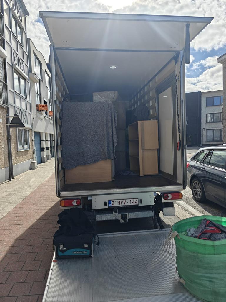 Ladderlift/verhuislift/verhuisfirma, Service d'emballage