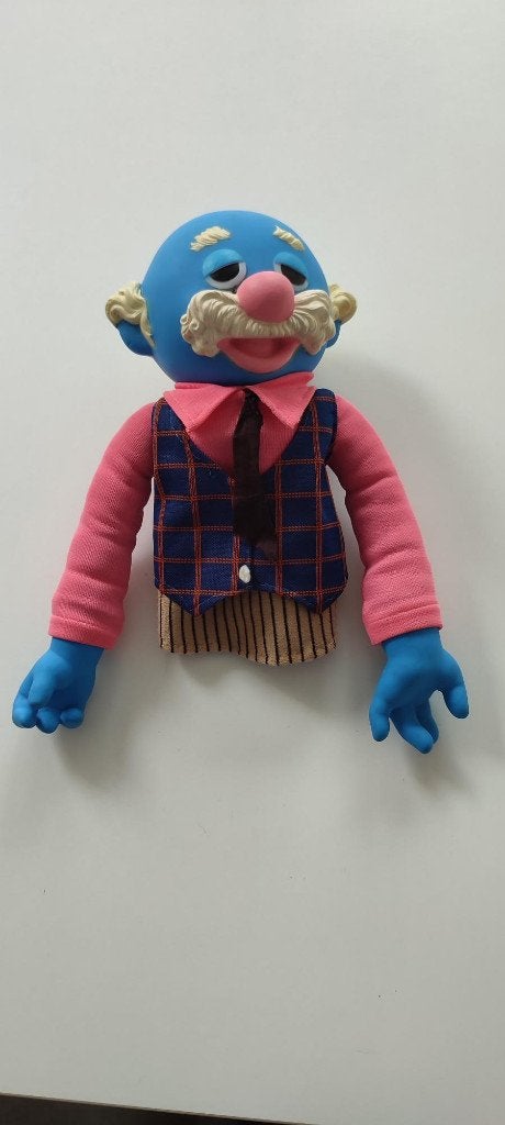 Zeldzame handpop Professor Hastings (Spaanse Sesamstraat)., Verzamelen, Ophalen of Verzenden, Pop
