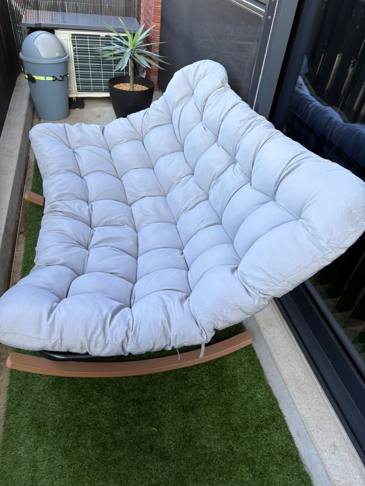 Schommel/ relax stoel, Tuin en Terras, Ophalen, Zo goed als nieuw