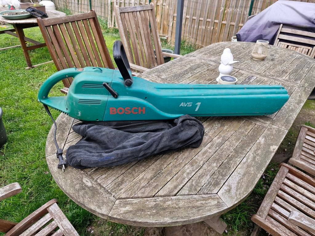 Bosch elektrische vacuümblazer, Tuin en Terras, Ophalen, Elektrisch