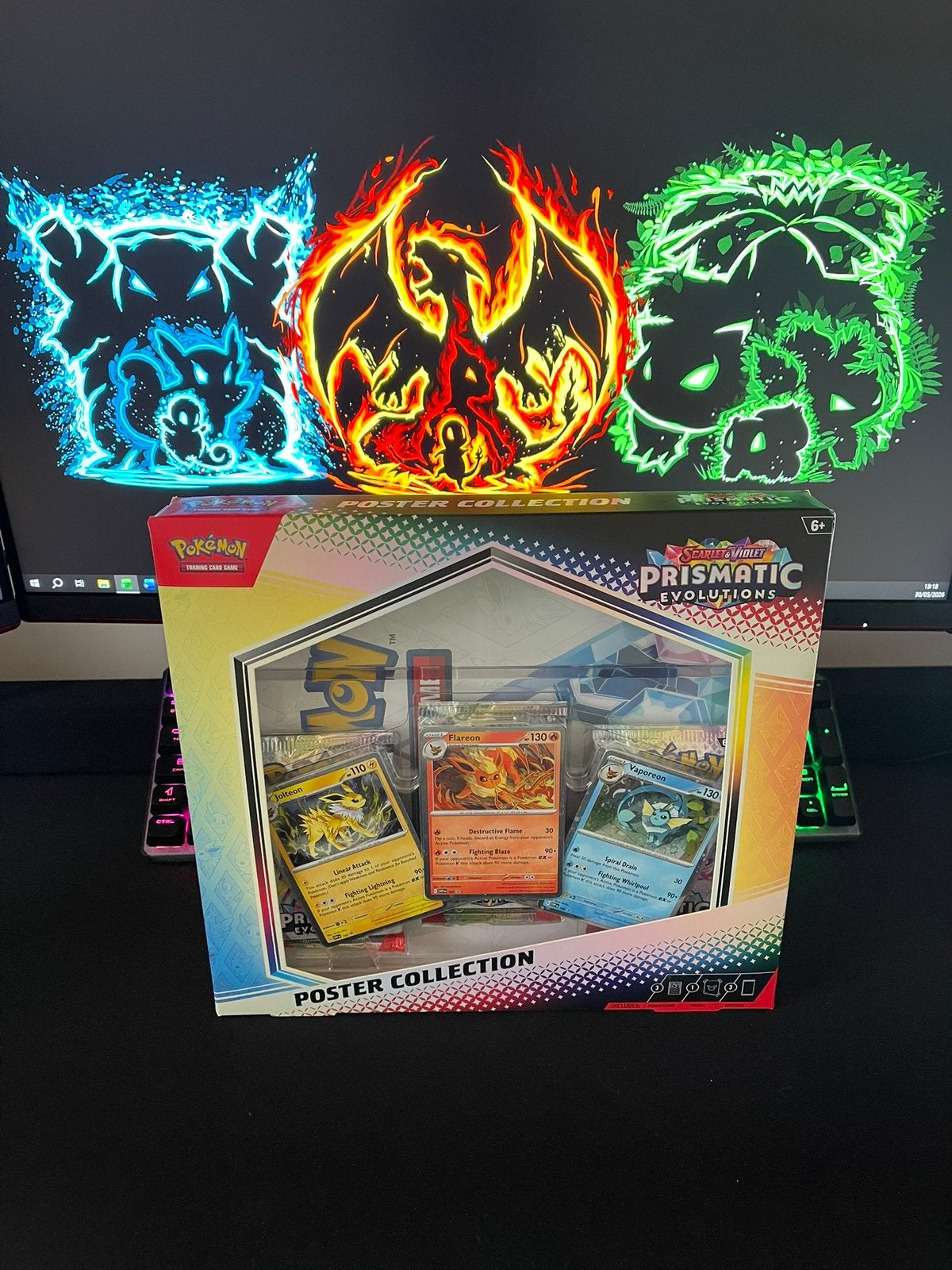 Pokémon Prismatic Evolution: Poster collection, Ophalen of Verzenden, Zo goed als nieuw
