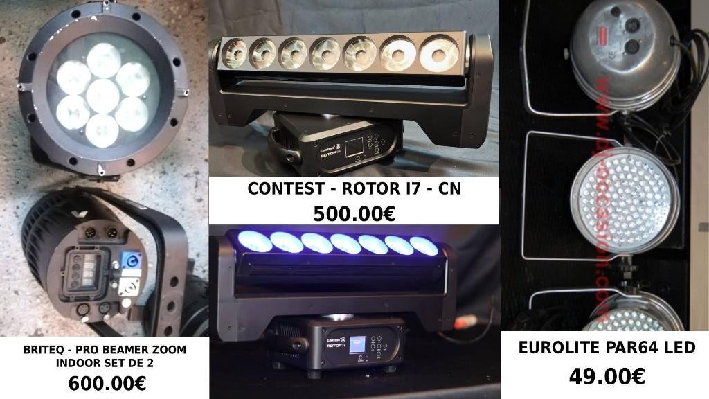 Différent jeu de Lumière, Audio, Tv en Foto, Overige Audio, Tv en Foto, Refurbished, Ophalen