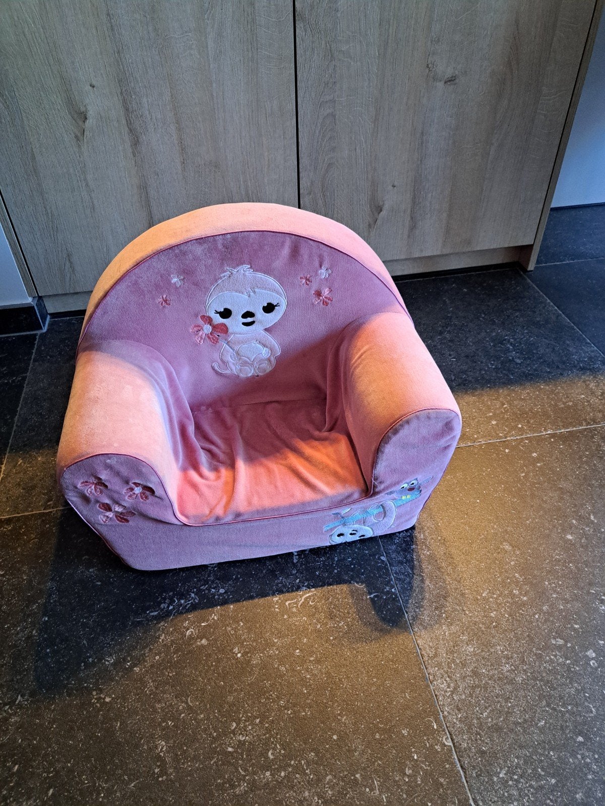 kinderzeteltje, Ophalen