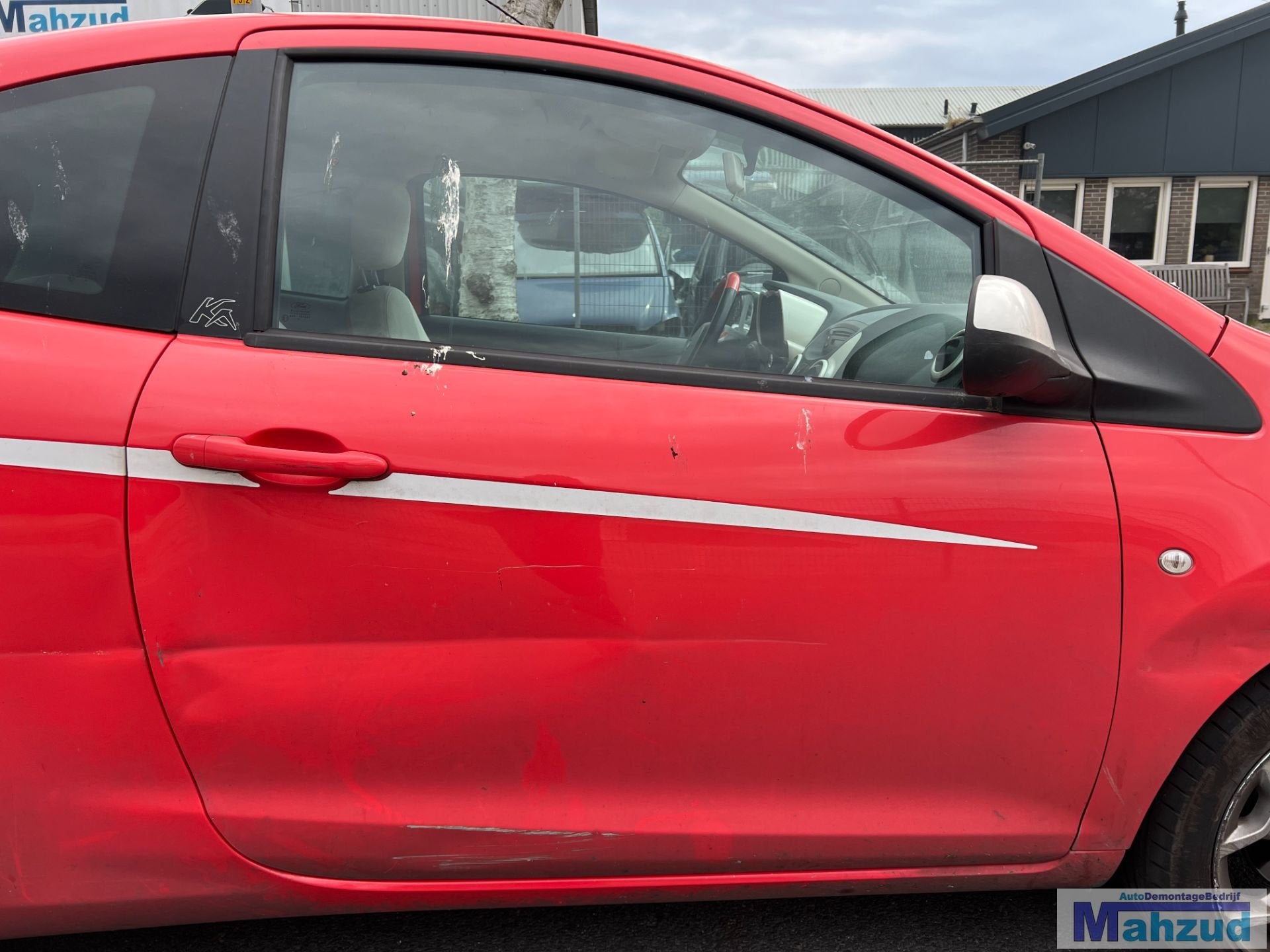 FORD KA 2 Rood 8P rechts deur portier 2008-2016, Gebruikt, Deur, Info@ford.com, Ford