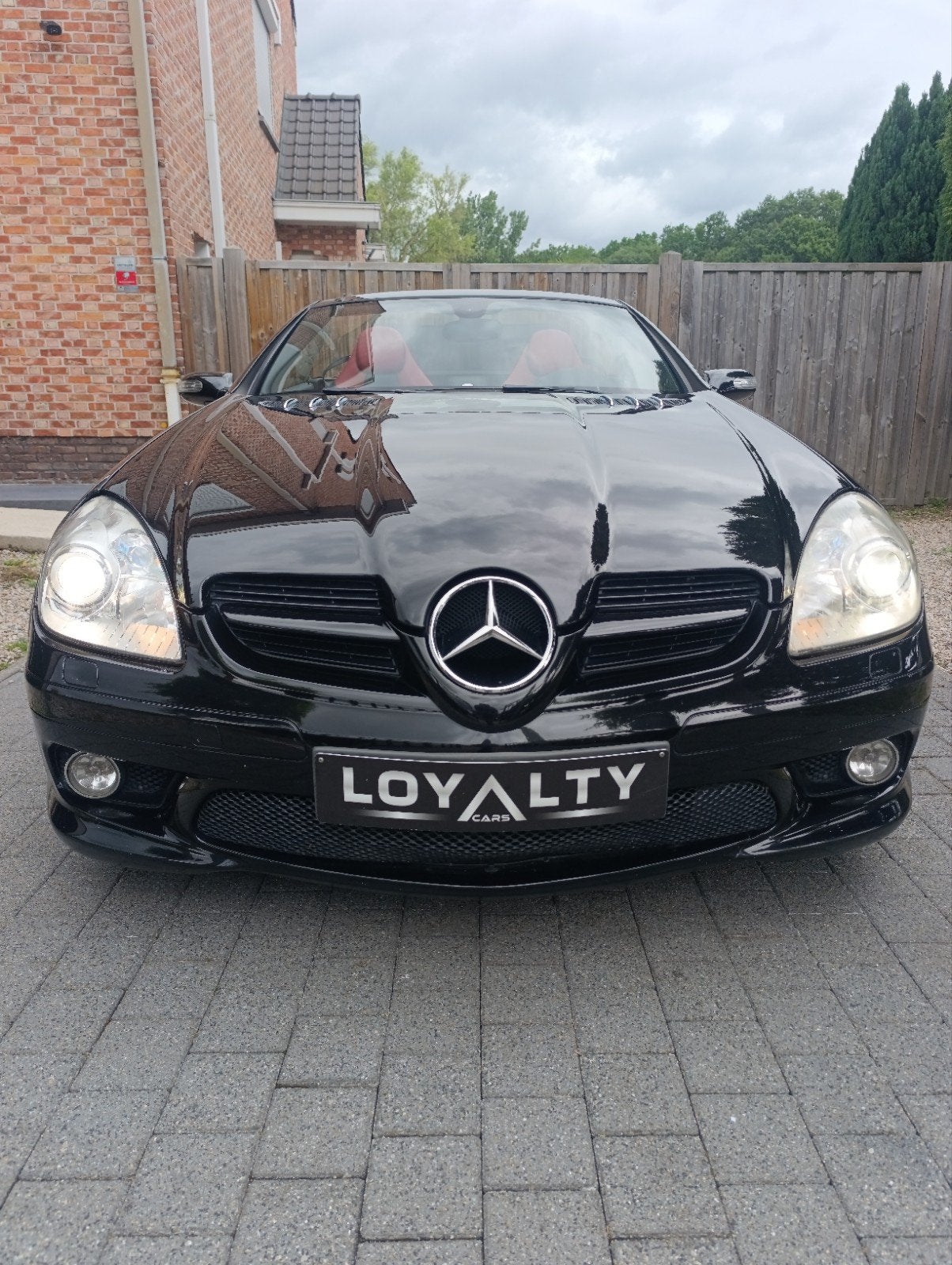 Mercedes SLK | Automaat | Designo Edition | AMG LOOk, Auto's, Automaat, Cabriolet, Zwart, 2 deurs