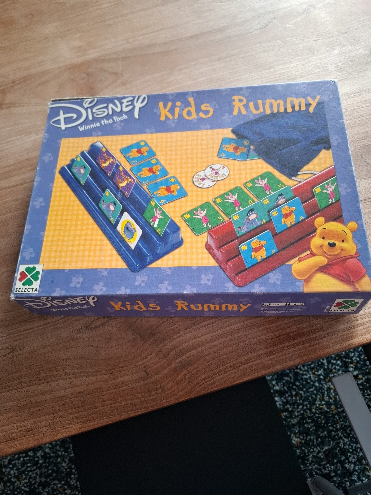 Disney Winnie the Pooh Kids Rummy- compleet bordspel, Hobby en Vrije tijd, Ophalen