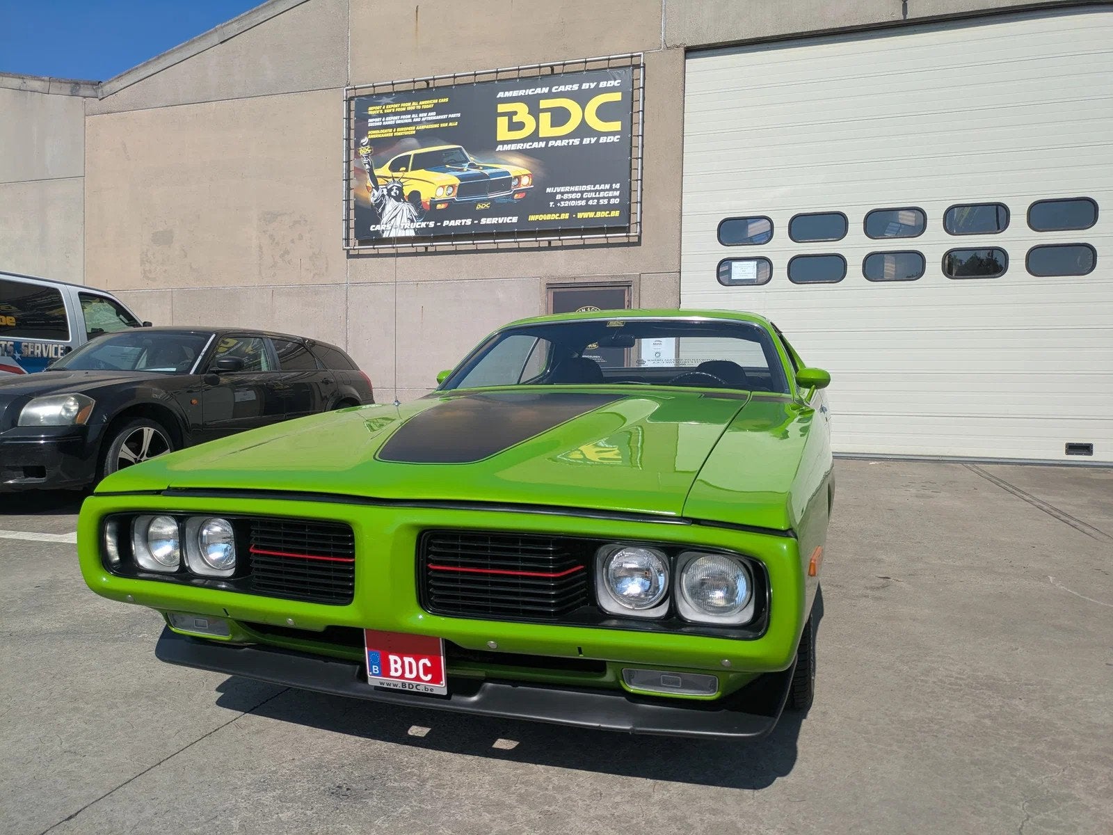 Dodge Charger coupé (bj 1973, automaat), Automaat, 5600 cc, Zwart, Leder