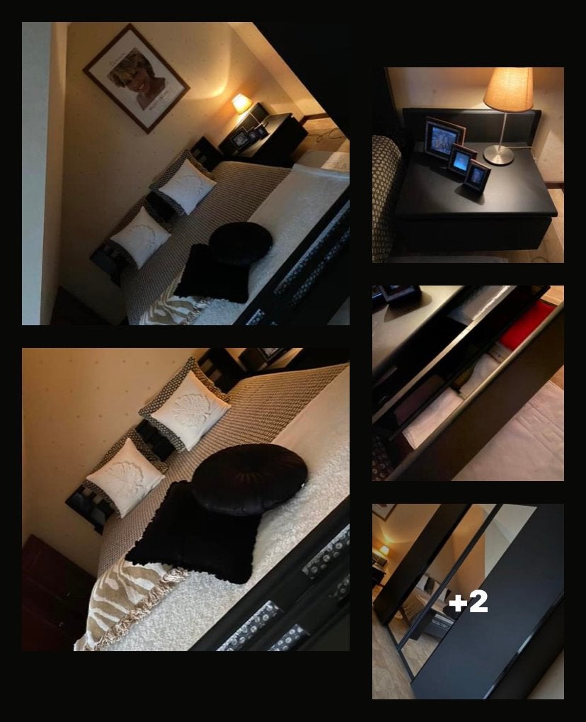 MEILLEURE OFFRE ! CHAMBRE MODERNE NOIRE, Antiquités & Art, Enlèvement ou Envoi