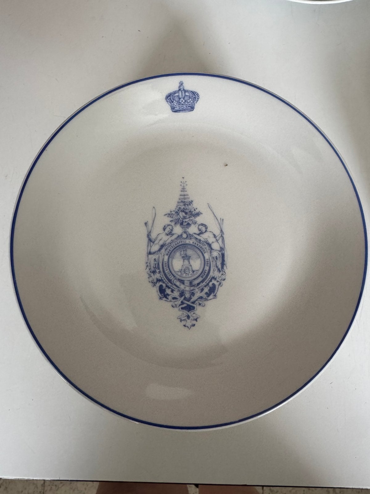 Platte borden handbooggilde fort lapin, Ophalen