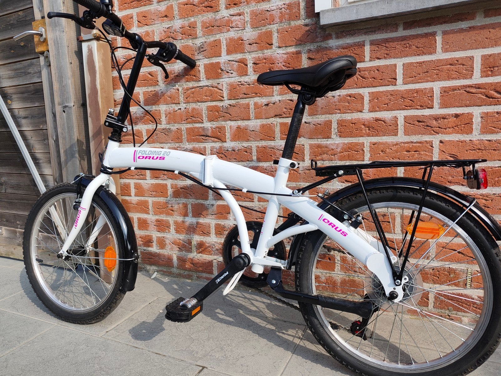 vouwfiets 20 inch, Vitesses, Comme neuf, Enlèvement, Totalement pliable