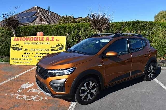 Dacia Sandero Stepway LPG 1.0 TCe Airco/GPS/CarPlay ***12M, Auto's, 89 pk, Overige kleuren, 65 kW, Overige brandstoffen