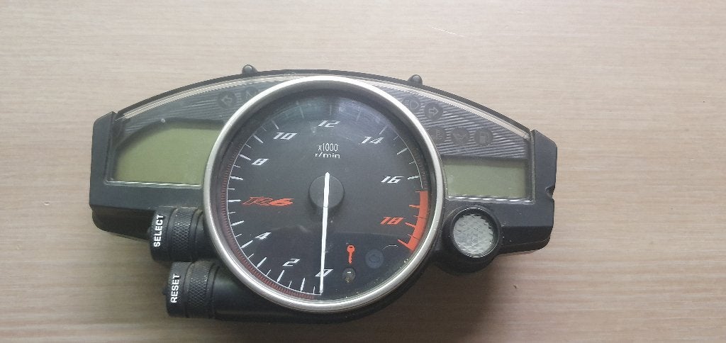 yamaha r6 kmteller  2008, Motoren, Ophalen of Verzenden, Gebruikt
