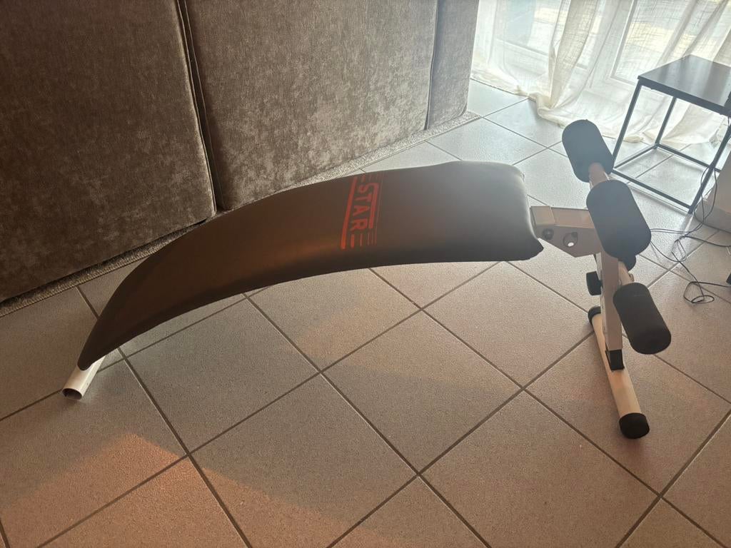 Buikspierbank/sit-up bench/ab bench, Sport en Fitness, Ophalen of Verzenden, Gebruikt, Buik, Fitnessbank
