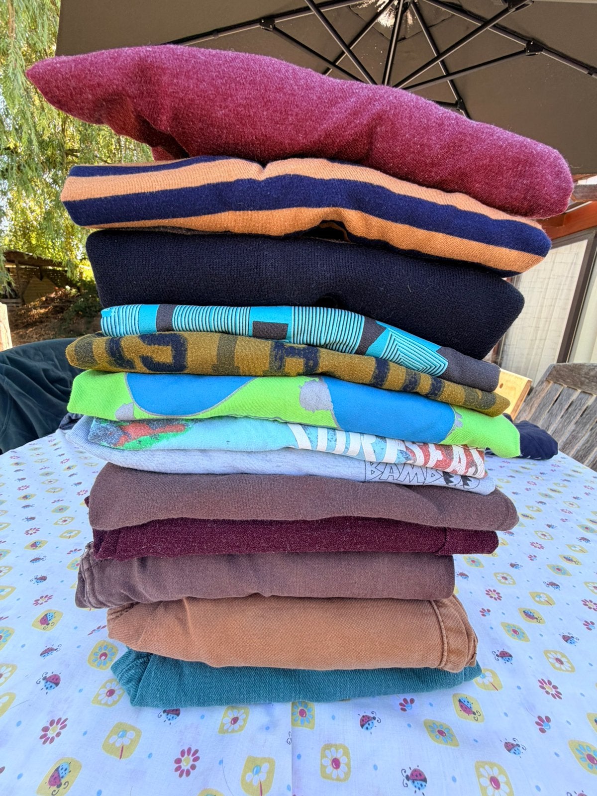 Lot de vêtements garçons 12-14 -> 170 cm - 13 pièces, Enlèvement ou Envoi, Utilisé, Garçon