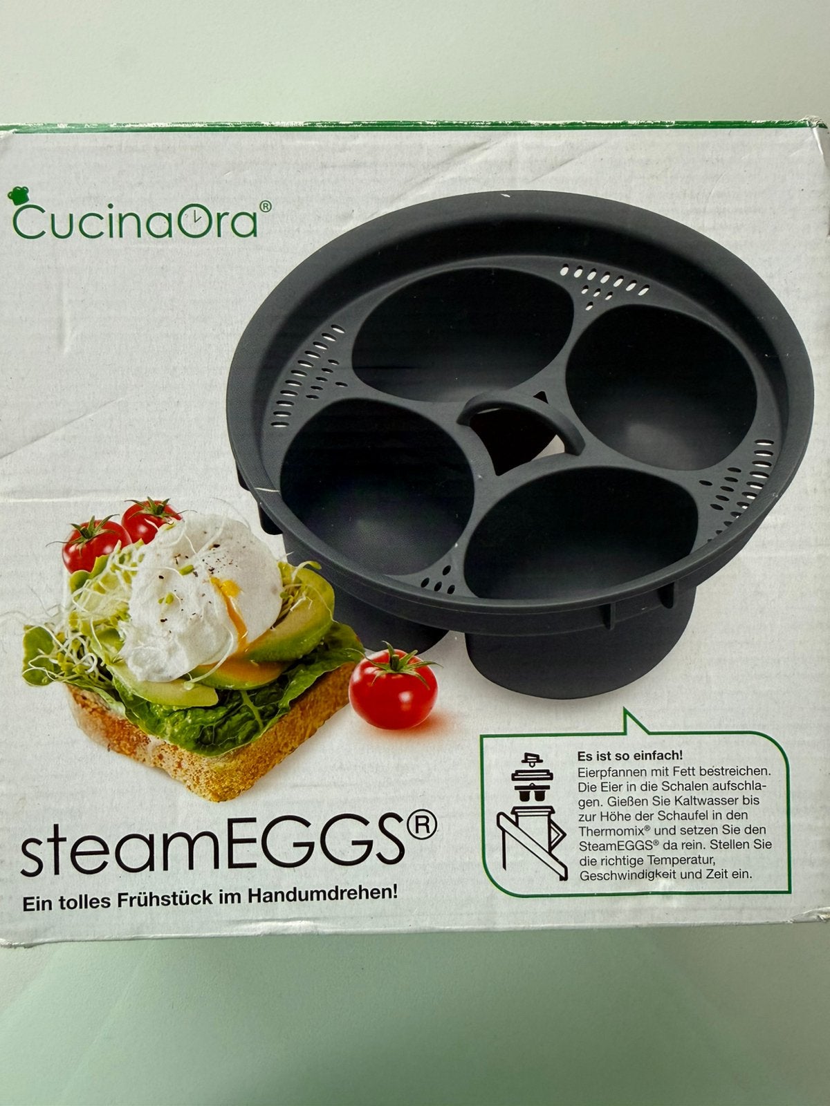 Steam eggs voor thermomix, Huis en Inrichting, Ophalen of Verzenden, Zo goed als nieuw