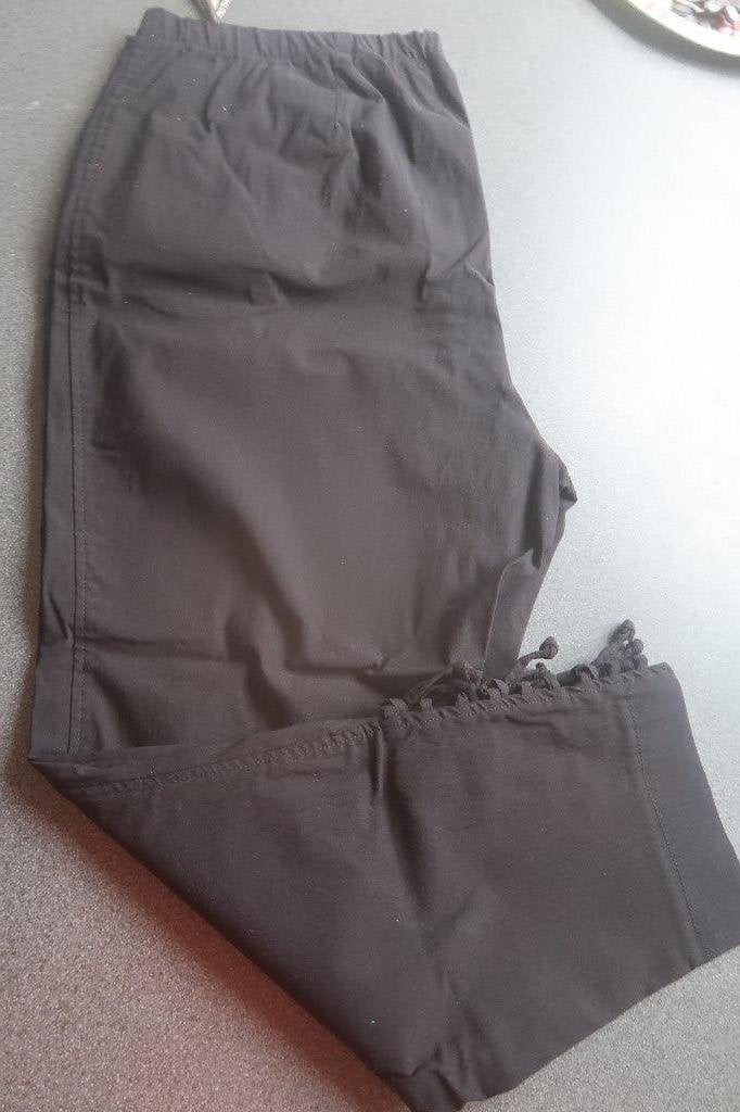 pantalon taille 54 élastique noir, Vêtements | Femmes, Culottes & Pantalons, Comme neuf, Taille 46/48 (XL) ou plus grande, Noir