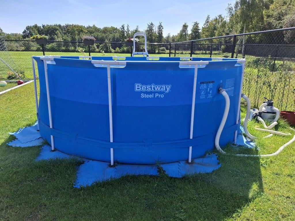 Bestway zwembad, 200 à 400 cm, 300 cm ou plus, Rond, Enlèvement