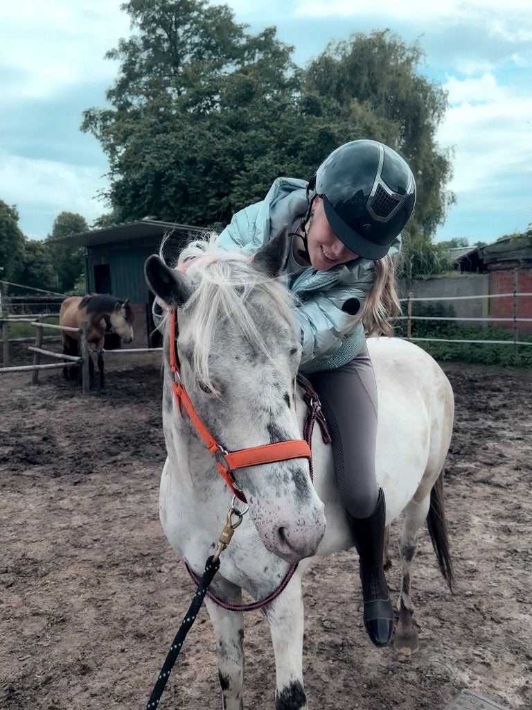 Ontzettend lieve pony, Dieren en Toebehoren, Pony's, Met stamboom, Ruin, Zadelmak, 3 tot 6 jaar