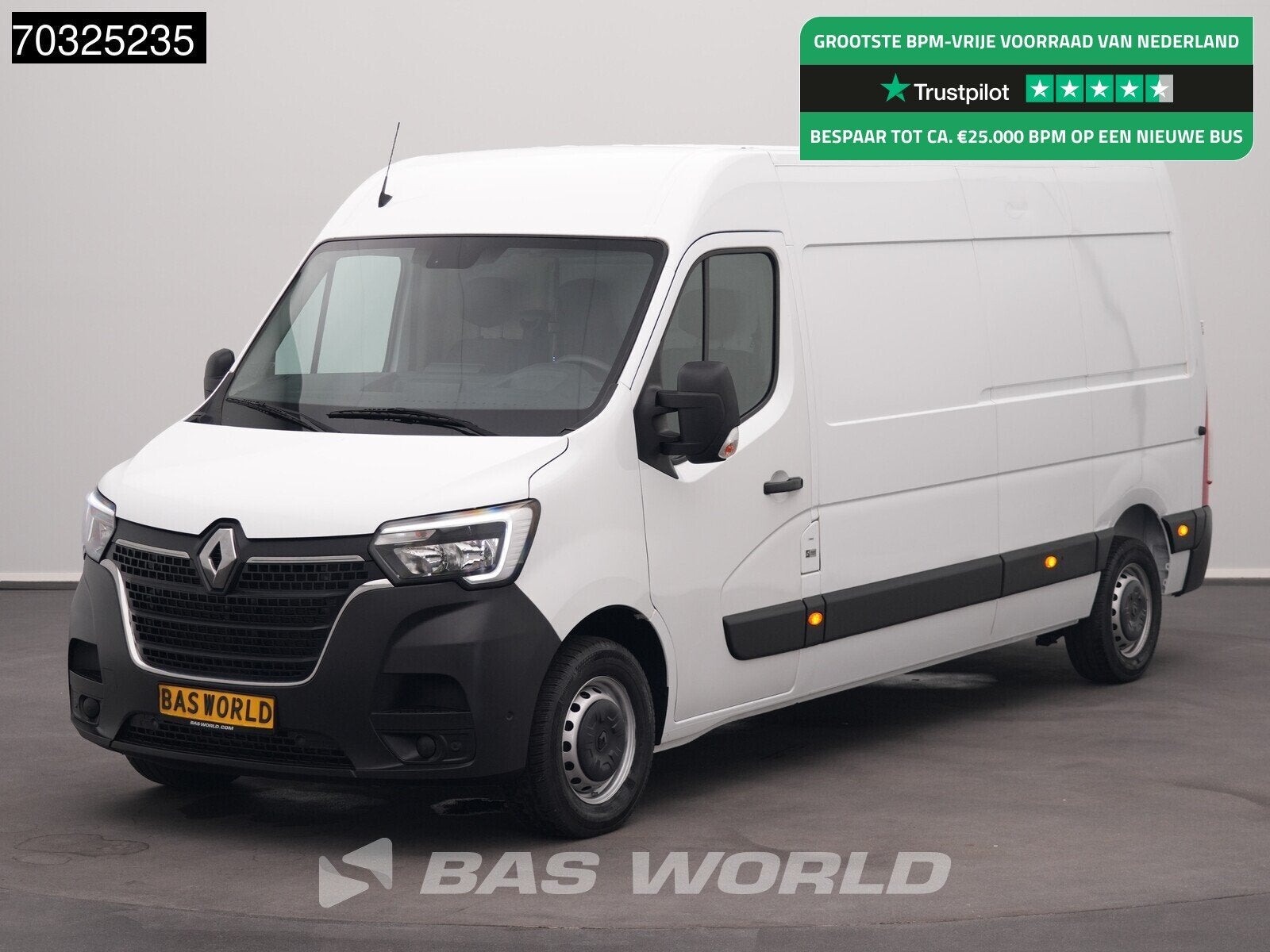 Renault Master 135PK L3H2 LED Airco Cruise Parkeersensoren v, Achat, Euro 6, Entreprise, 2500 kg