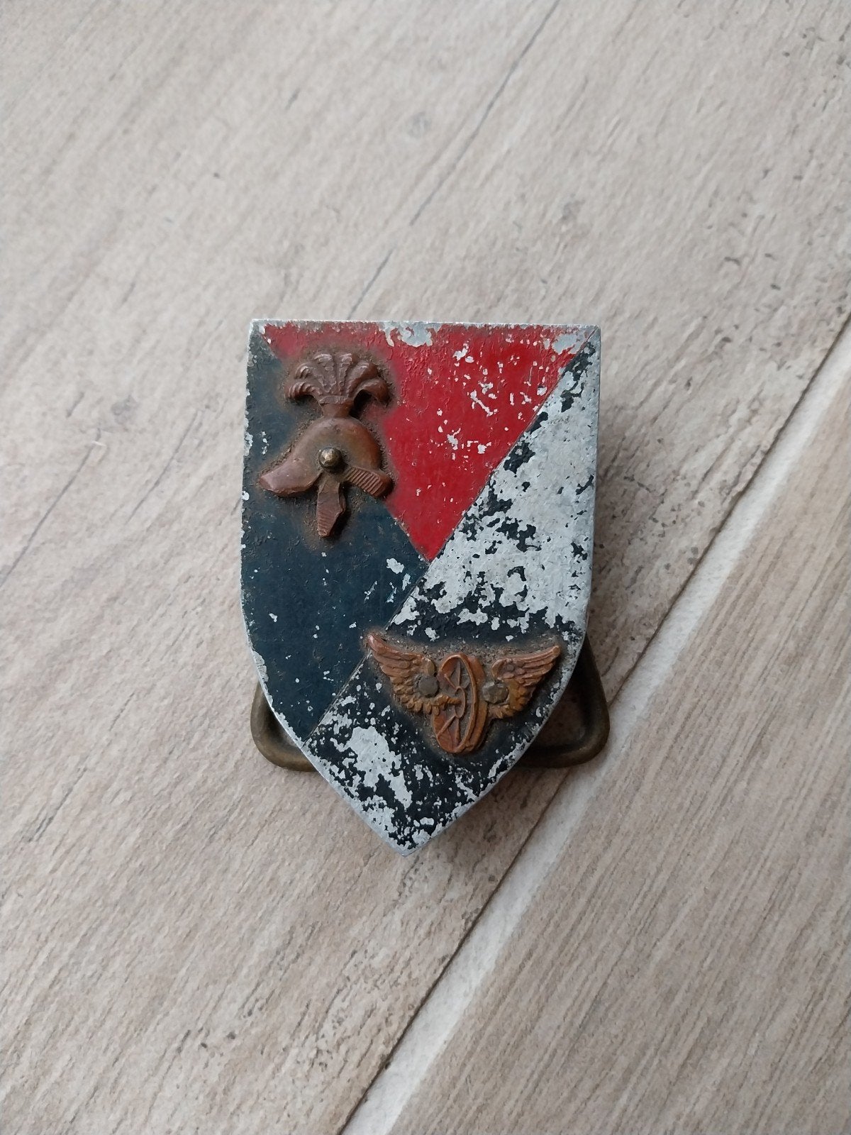 ornament genie militaire spoorwegtroepen ABBL 1940 wo2, Ophalen of Verzenden