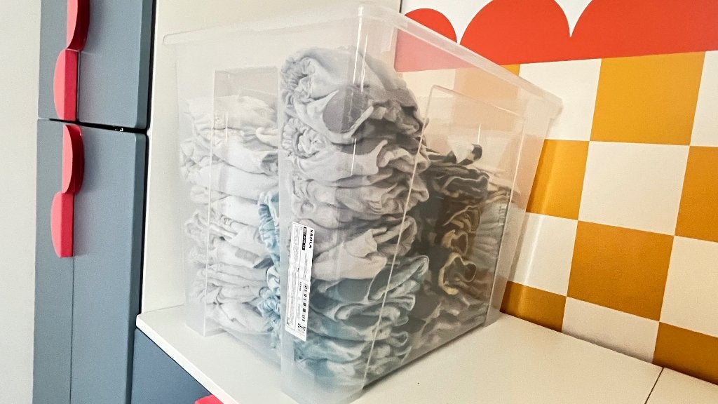 Wasbare luiers totsbots, Kinderen en Baby's, Ophalen, Gebruikt, Overige typen, Overige merken