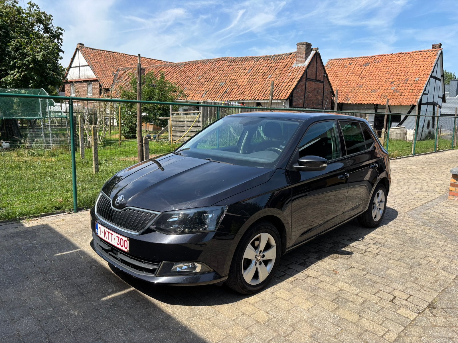 Skoda Fabia Ambition, Auto's, Voorwielaandrijving, Stof, Zwart, Particulier