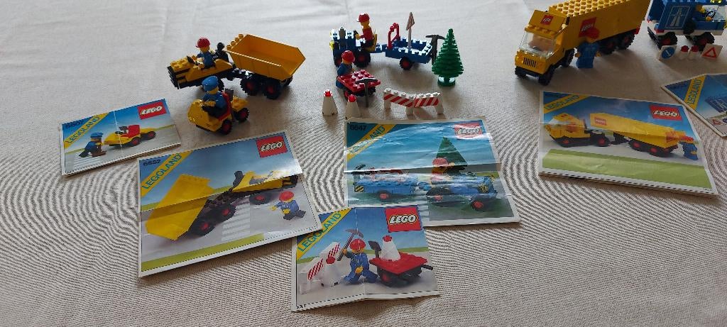7 sets Lego Vintage 6692, 6607, 6652, 6647,6651, 6653, 6606, Kinderen en Baby's, Speelgoed | Duplo en Lego, Gebruikt, Overige thema's
