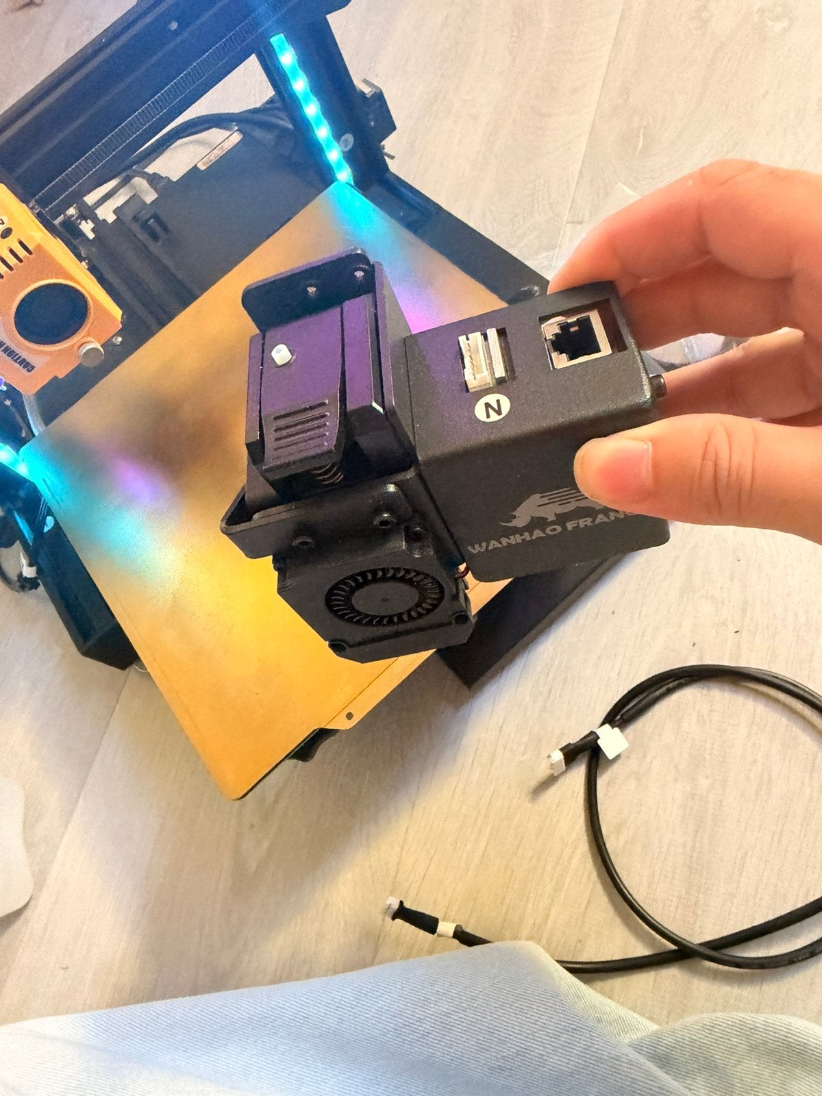 Imprimante 3D Wanhao D12 230 - Mono évolutive Dual, Informatique & Logiciels, Wi-Fi intégré, Enlèvement, Utilisé, Filament