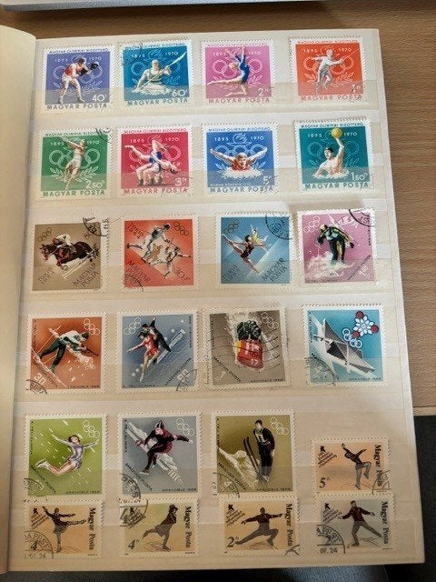 Grande collection de timbres anciens et étrangers, Timbres & Monnaies, Enlèvement ou Envoi