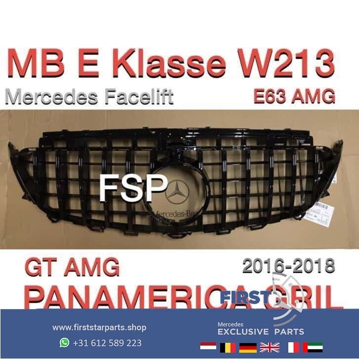 W213 Panamerica GT AMG Gril Mercedes E Klasse Facelift AMG, Gebruikt, -, Ophalen of Verzenden, -