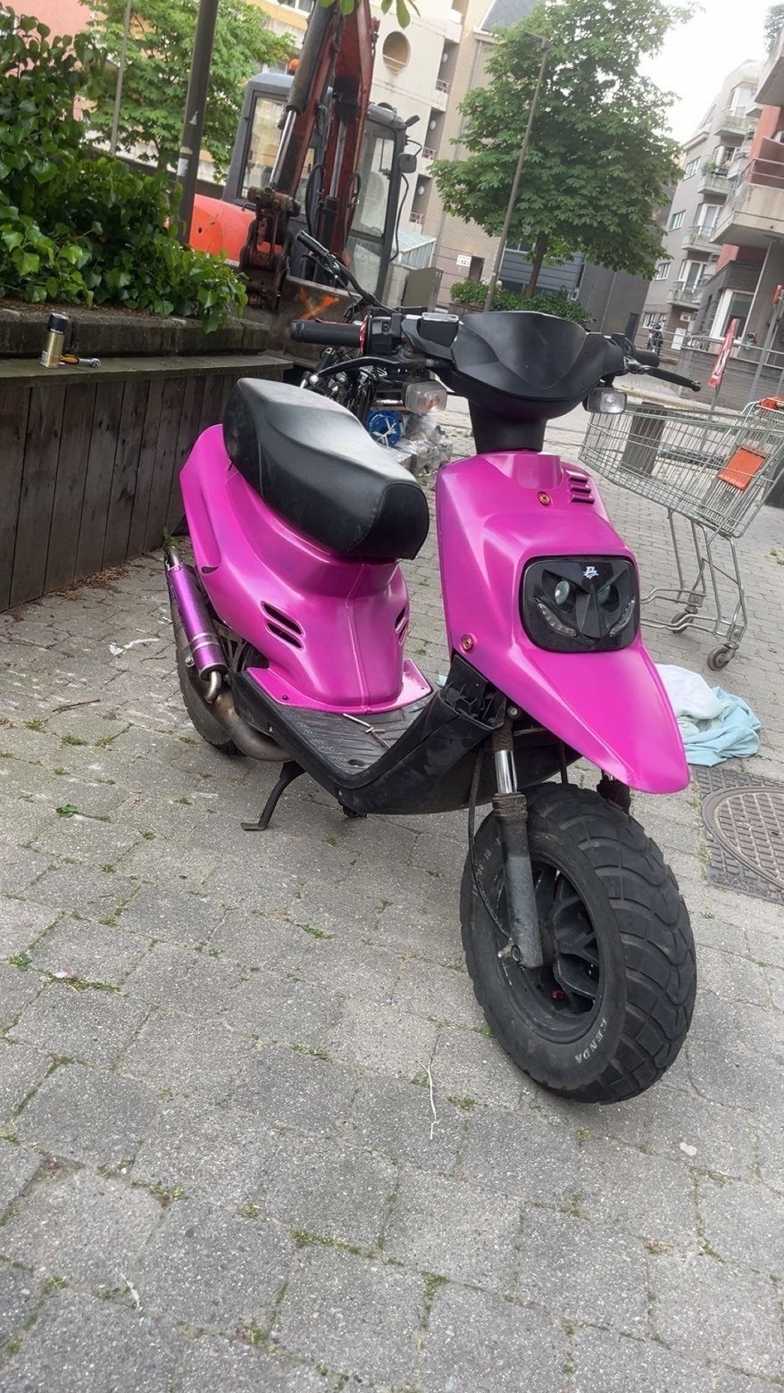 Mbk booster 70 cc kopen of ruilen, Fietsen en Brommers, Ophalen, Zo goed als nieuw