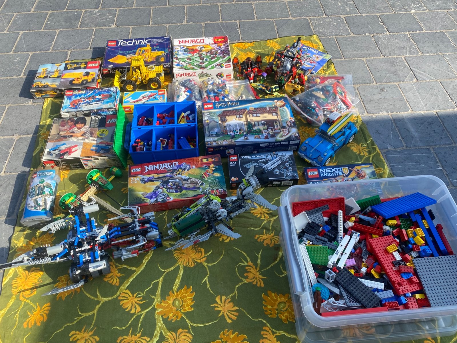 Grand lot Lego, Enlèvement, Utilisé