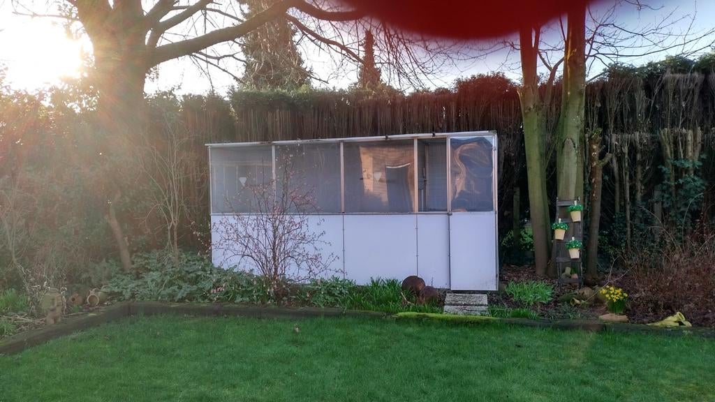 Volière, Enlèvement, Aluminium, Volière