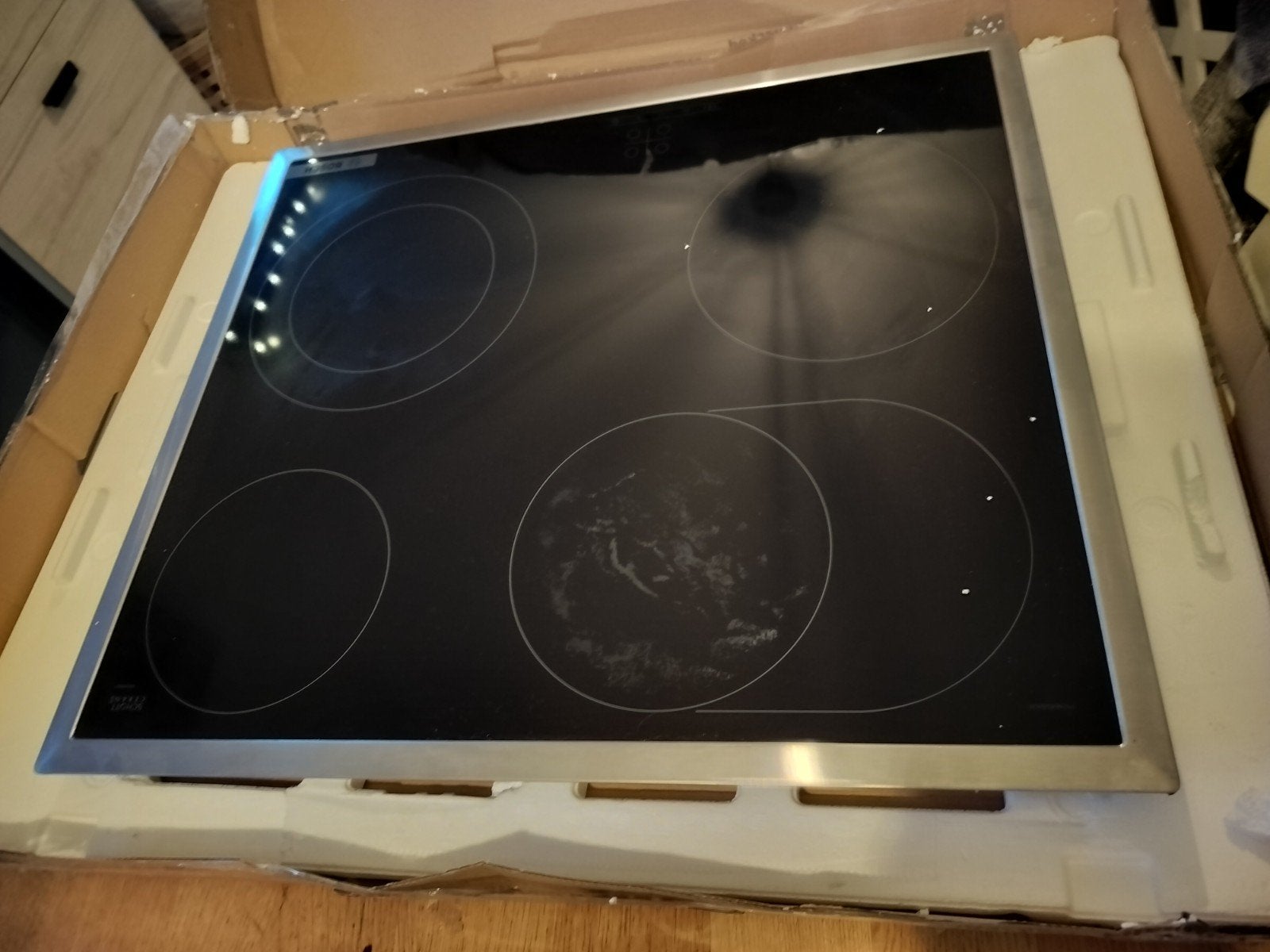 Bosch PKN645BA2E keramische kookplaat, Ophalen, Keramisch, Nieuw, 4 kookzones
