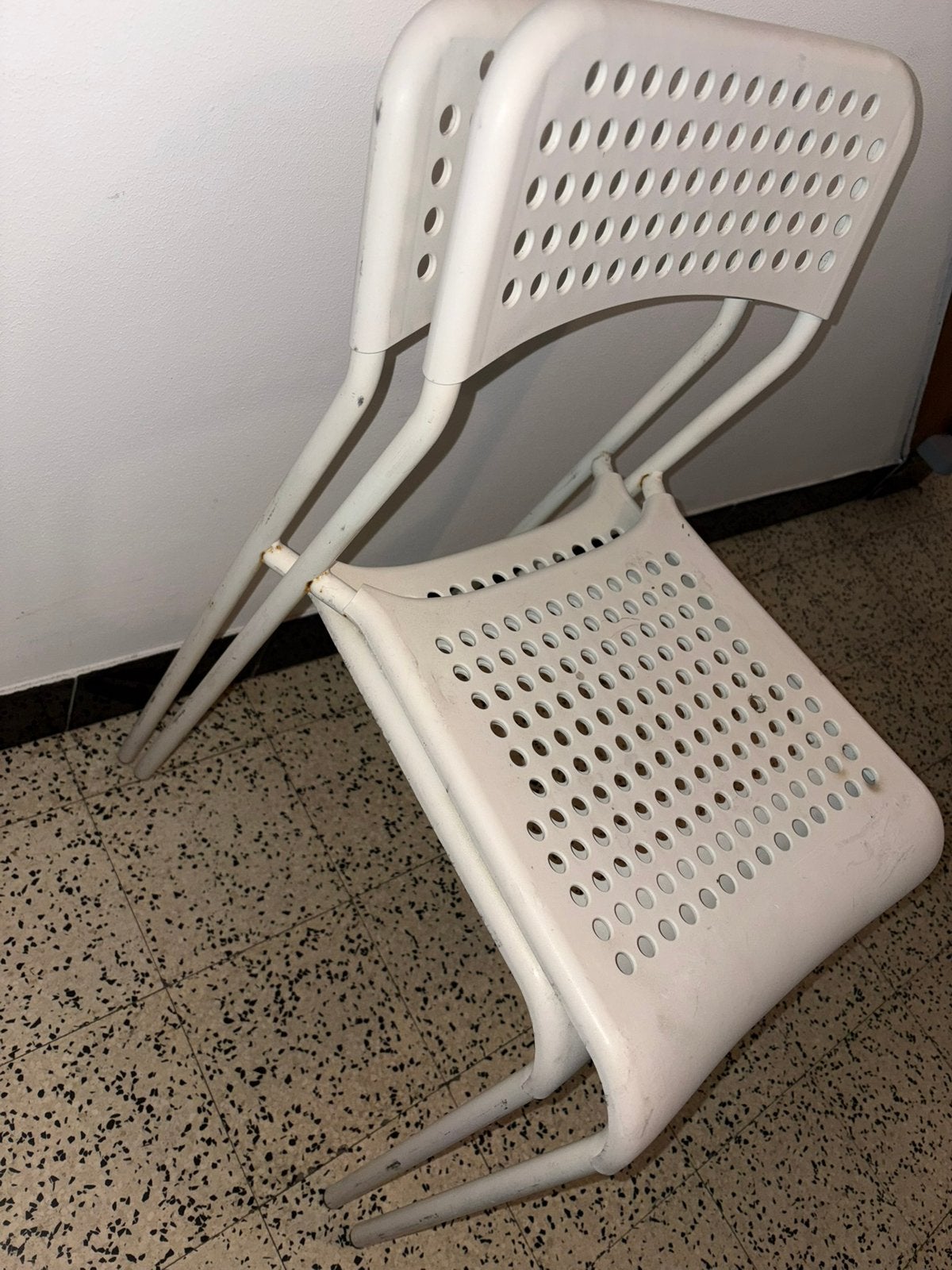2 ikea stoelen, Enlèvement, Comme neuf
