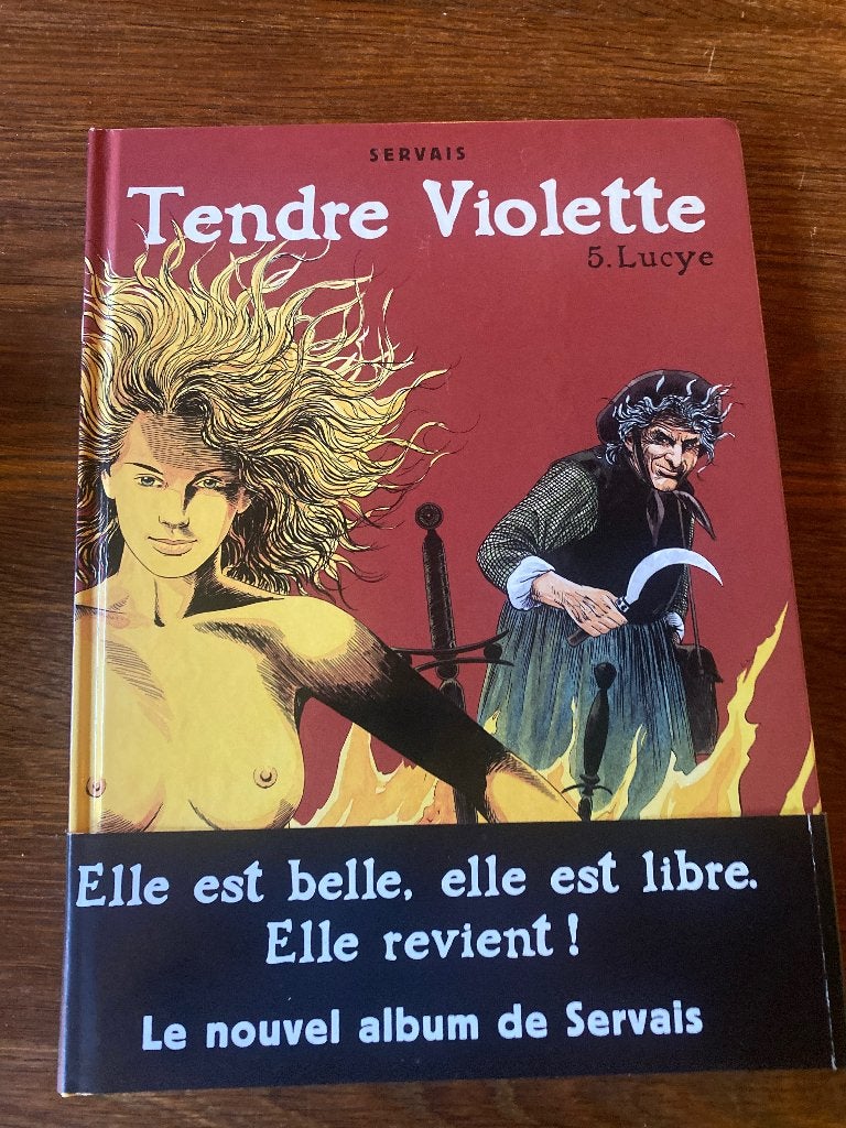 Tendre violette -Tome 5 Lucye, Eén stripboek, Ophalen, Nieuw, J-C. Servais