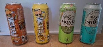 Bierblikken leeg uit Frans-Vlaanderen, Ophalen of Verzenden, Gebruikt, Overige typen, Overige merken