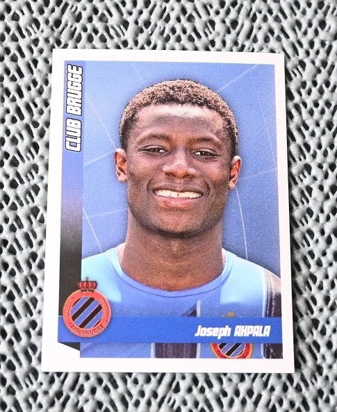 Panini Football 2011 Club Brugge / Joseph Akpala, Verzamelen, Verzenden, Nieuw, Poster, Plaatje of Sticker