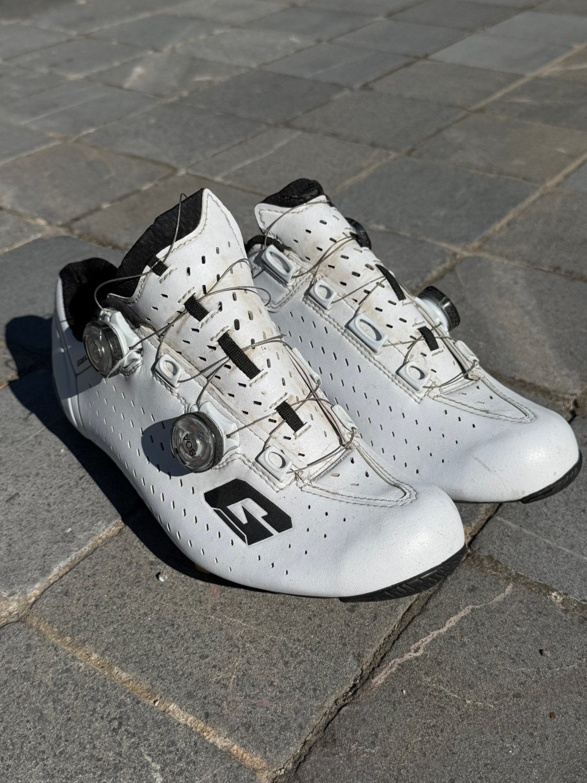 Gaerne koerschoenen wit maat 44, Ophalen, Gebruikt, Heren, Schoenen