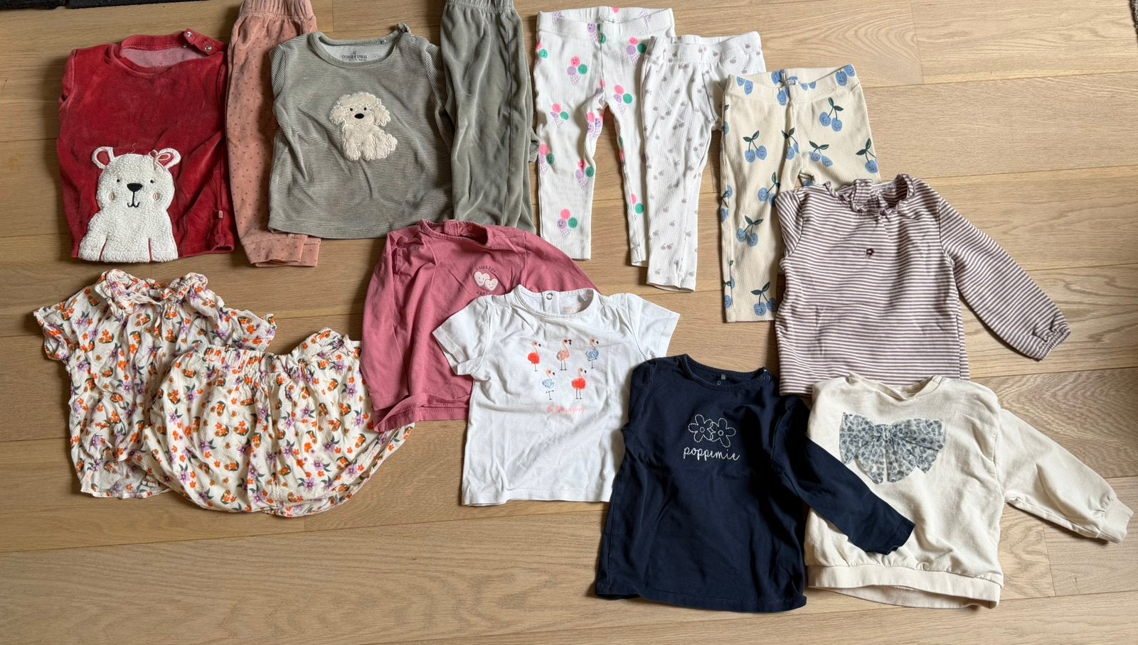 Pakket babykleding meisjes JBC maat 86, Kinderen en Baby's, Ophalen of Verzenden, Zo goed als nieuw, Maat 86