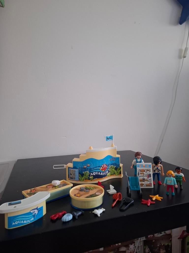 Playmobil aquarum, Ophalen