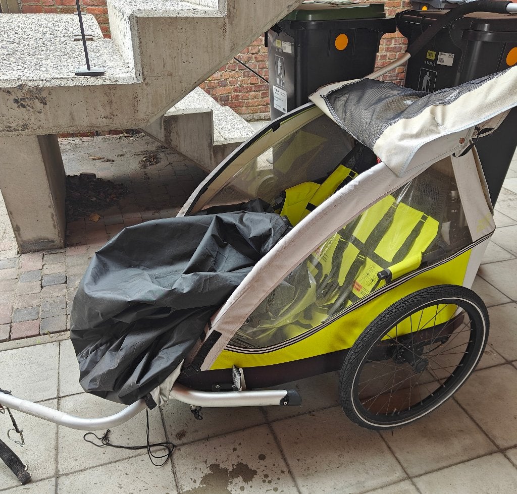 Fietskar, Fietsen en Brommers, Ophalen, Zo goed als nieuw, Kinderkar