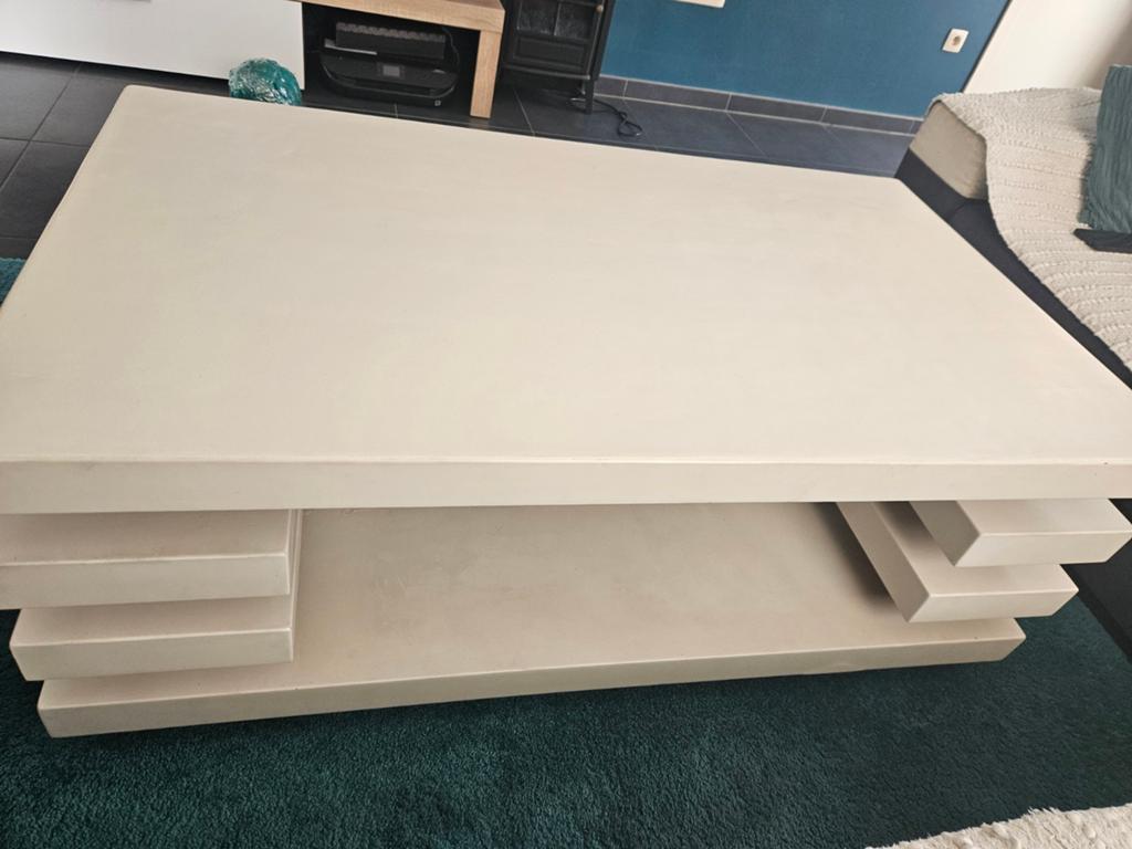 Salontafel 130x75, Doe-het-zelf en Bouw, Platen en Panelen, Ophalen, Hout